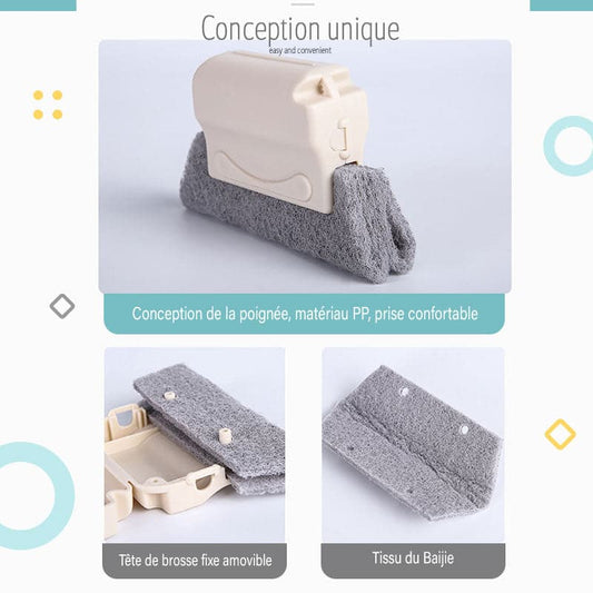 💥Kreative Bürste zum Reinigen von Fensterritzen