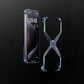 💯Luxus Aluminium-Legierung rahmenlose hohle Handyhülle für iPhone💥