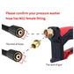 Car Pressure Washing Nozzle Set