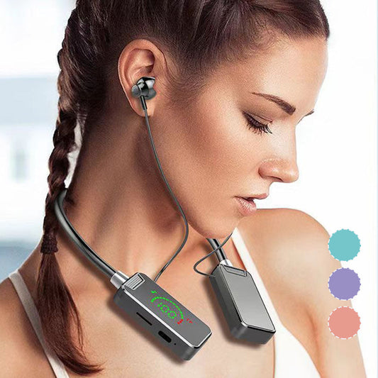 Smartes, sportliches, drahtloses Bluetooth-Headset mit Digitalanzeige