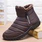 ⌛50% Rabatt! Wasserdichte warme Baumwolle Herren/Frauen Schneestiefel mit Reißverschlüssen