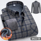 Lässiges, dickes, warmes Herren-Hemd aus Fleece für Herbst und Winter【Kaufen Sie 2, kostenloser Versand】