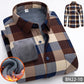 Lässiges, dickes, warmes Herren-Hemd aus Fleece für Herbst und Winter【Kaufen Sie 2, kostenloser Versand】