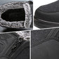Orthopädische warme schneestiefel für männer wasserdichte rutschfeste winterstiefel aus fleece