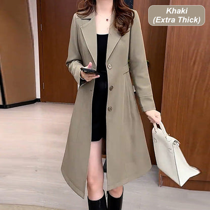 ❄️Langer warmer Trenchcoat für Frauen👗