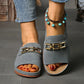 👡✨Orthopädische Sandalen mit goldener Schnalle