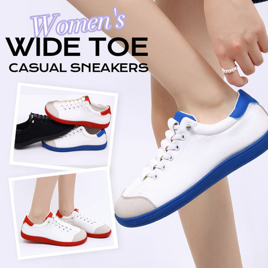 Begrenzte Stückzahl verfügbar 50 % Rabatt👟Breite Zehenbereich Casual Sneakers✨
