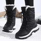 🔥Begrenzte Stückzahl verfügbar 50 % Rabatt🔥Warme, knöchelhohe Schneestiefel zum Schnüren für Damen