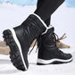 🔥Begrenzte Stückzahl verfügbar 50 % Rabatt🔥Warme, knöchelhohe Schneestiefel zum Schnüren für Damen