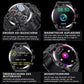 2022 NEUE SMARTWATCH BENUTZERDEFINIERTES ZIFFERBLATT, SPORT WASSERDICHT BLUETOOTH  ANRUF SMARTWATCH ECG+PPG